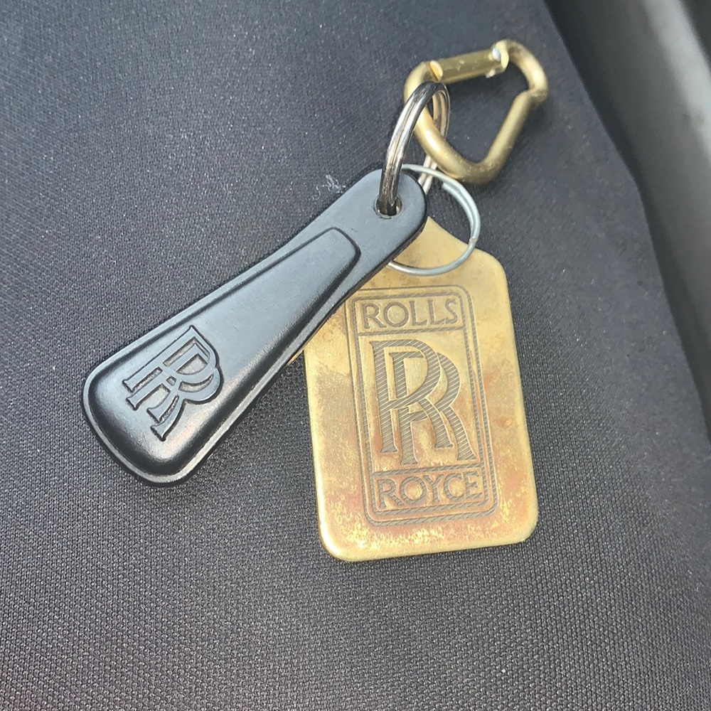 Vintage rolls Royce keychains